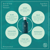 Root & Scalp Formula Anti-Dandruff Treatment Tonic Shampoo