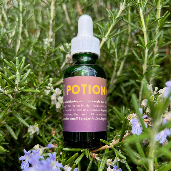 Deep condition with Potion Oil